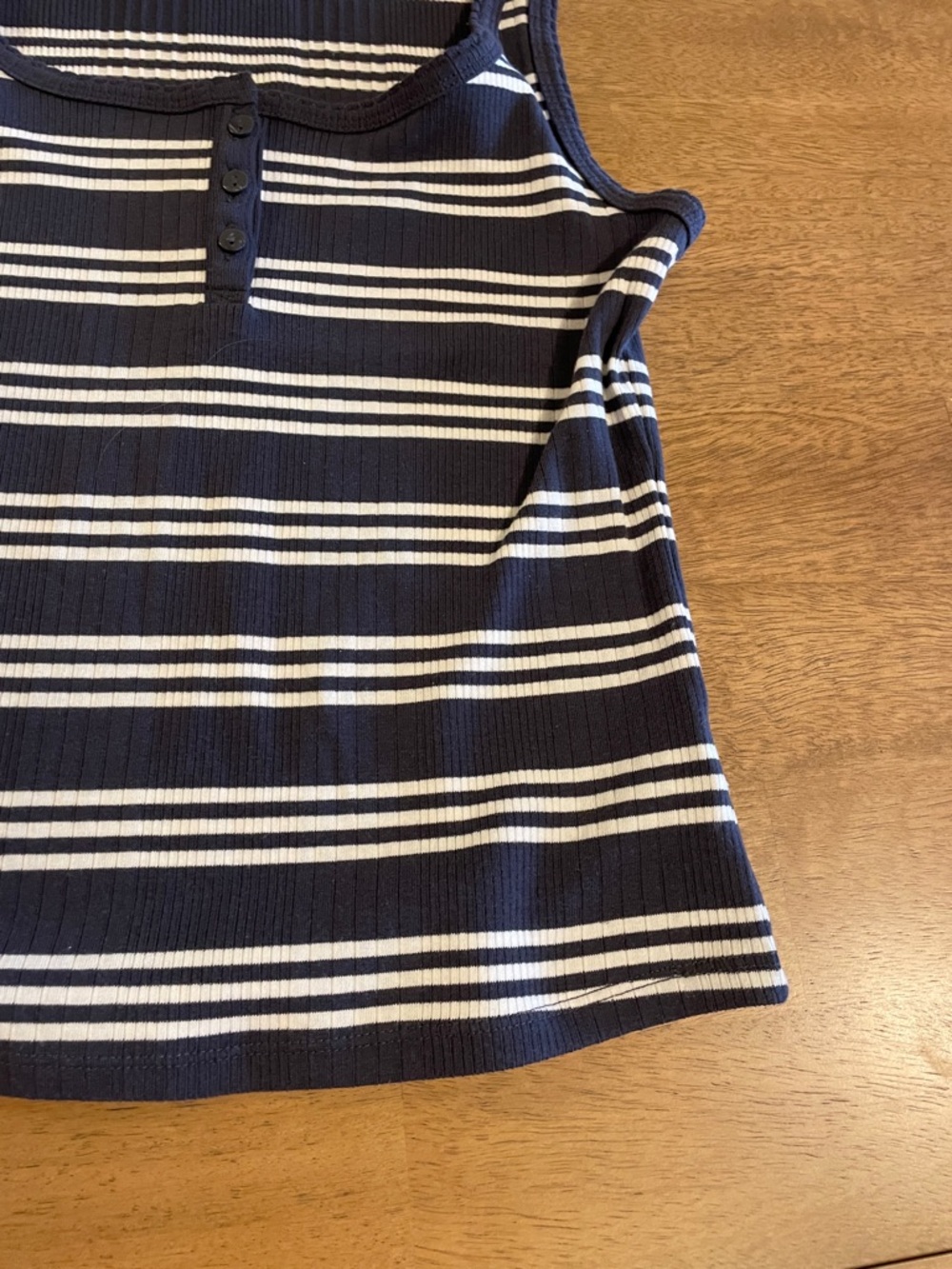 Universal Thread Ribbed Tank in Heather Gray - Picture 6 of 6